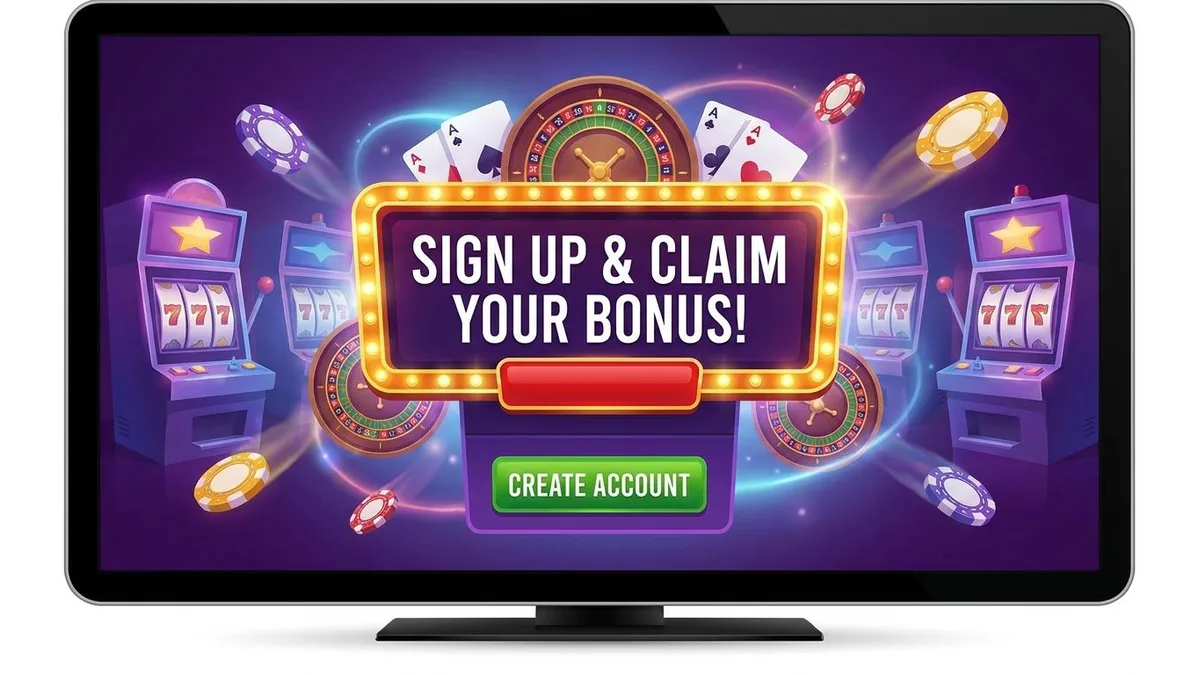 Sign up with bonus